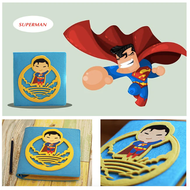 Hand Crafted Superhero Soft Cover Notebook Collection - Image 6