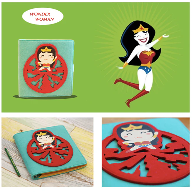Hand Crafted Superhero Soft Cover Notebook Collection - Image 7
