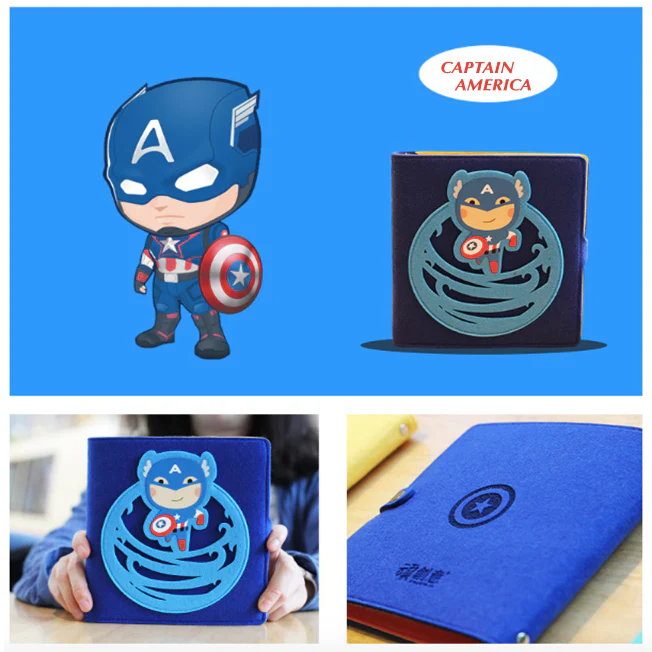 Hand Crafted Superhero Soft Cover Notebook Collection - Image 8