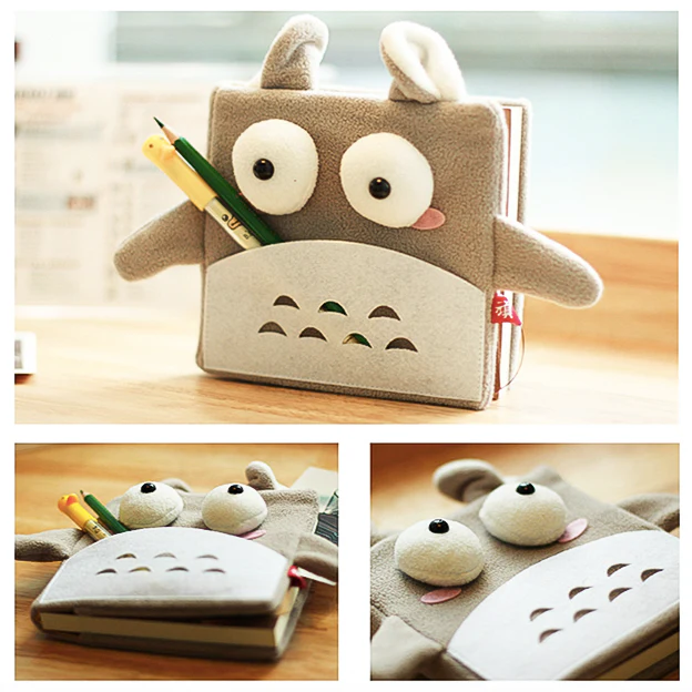 Hand Crafted Totoro No face Soft Cover Notebooks