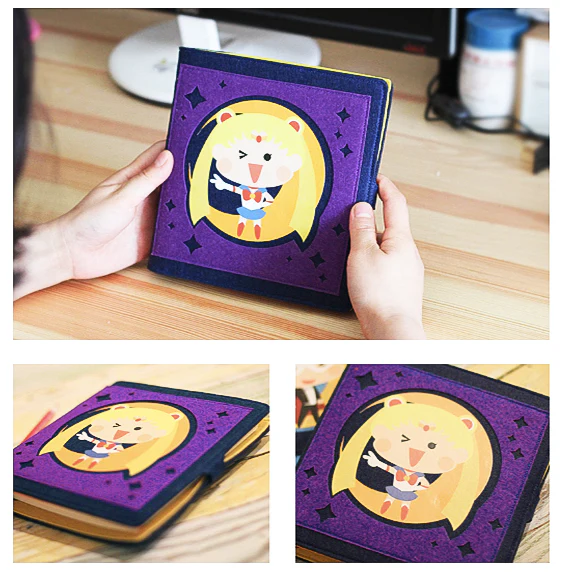 Hand Sailormoon Soft Cover Notebooks - Image 2