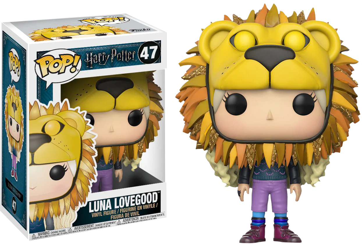 Harry Potter - Luna Lovegood (Lion Hat) Pop! Vinyl Figure