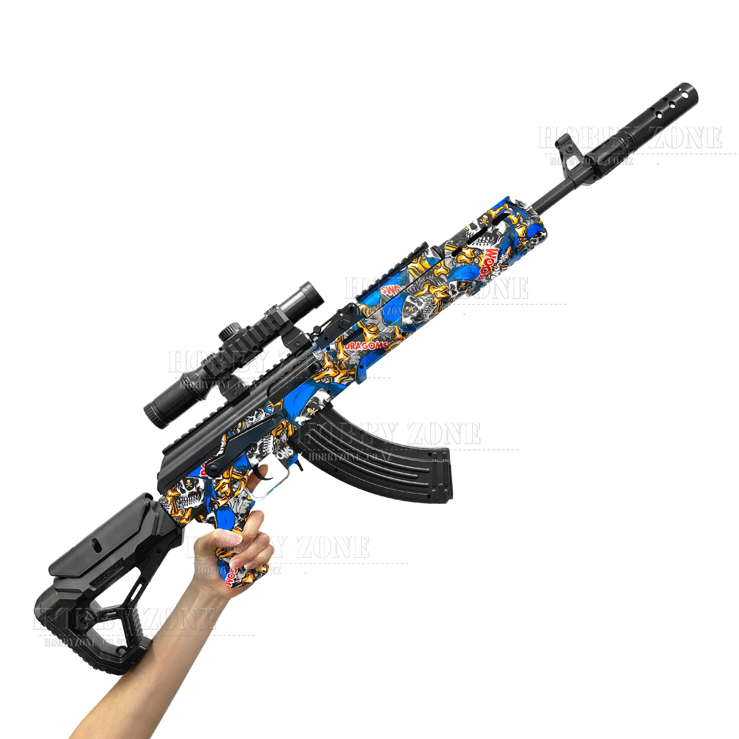 [R18+] "Hokey Pokey" AKS Rifle Gel Ball Blaster [ID Check Required] - Image 3
