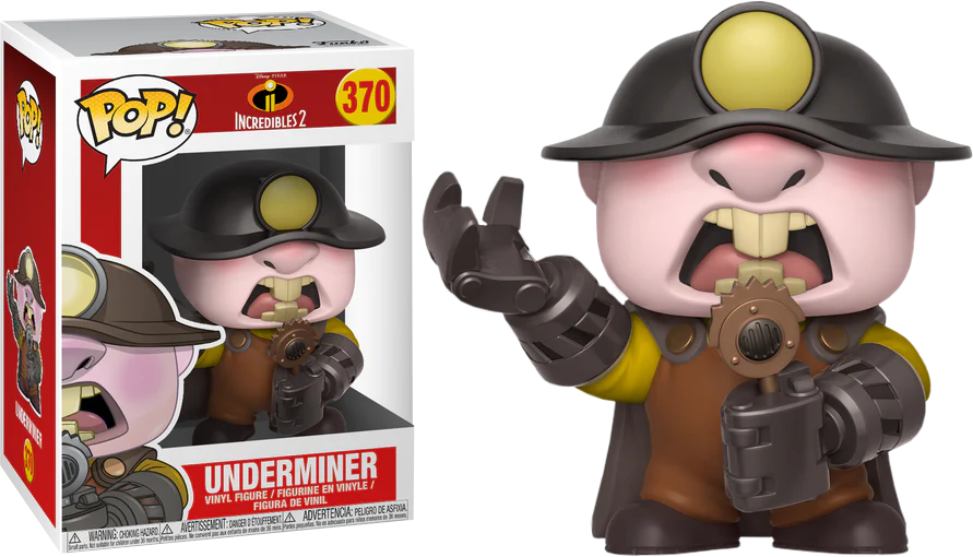 Incredibles 2 - The Underminer Pop! Vinyl Figure