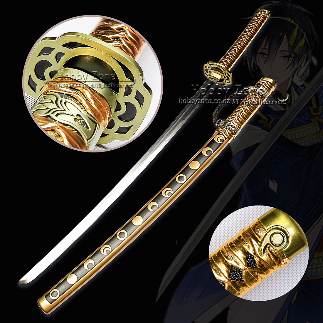Touken Ranbu Mikazuki Munechika Tachi Sword - Image 2