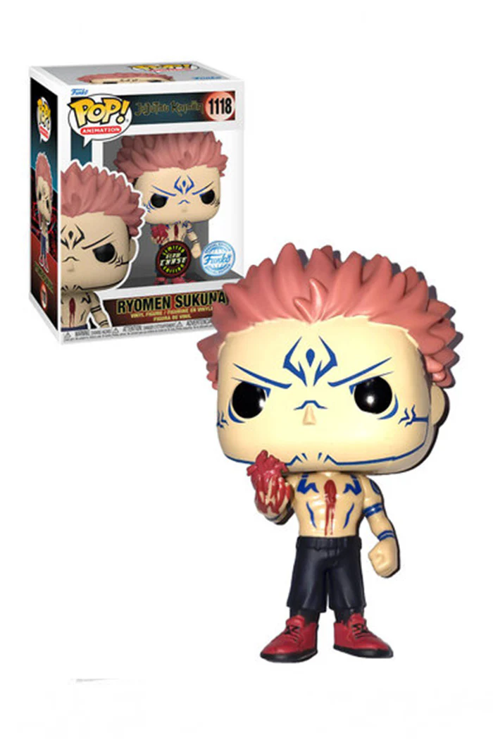 Jujutsu Kaisen - Ryomen Sukuna holding Heart Pop! Vinyl Figure - Chase Edition