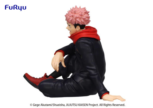 Jujutsu Kaisen - Yuji Itadori Noodle Stopper - Sitting on the Floor FuRyu Figurine - Image 4