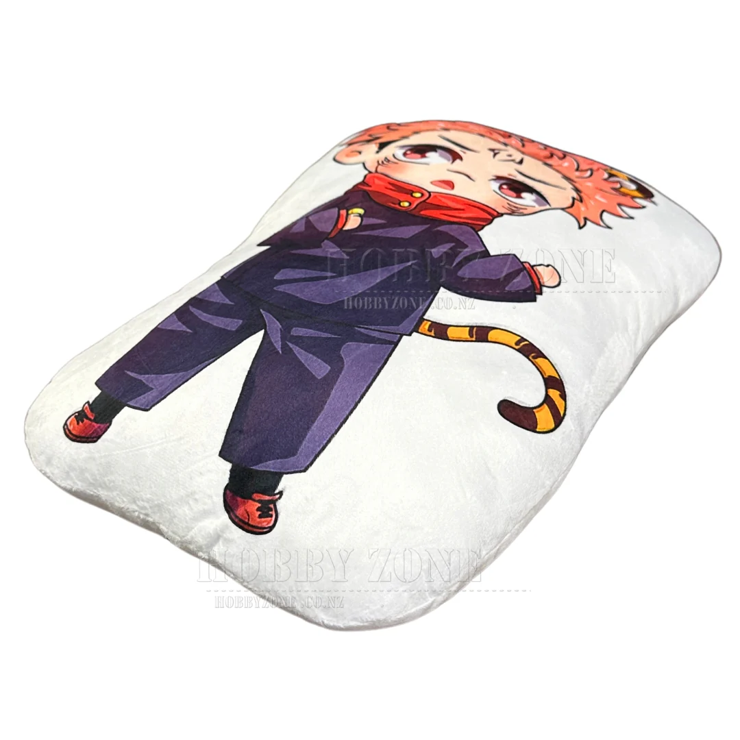 Jujutsu Kaisen – Yuji Itadori & Sukuna Tiger Outfit Plush - Large Velvet Cushion - Image 3