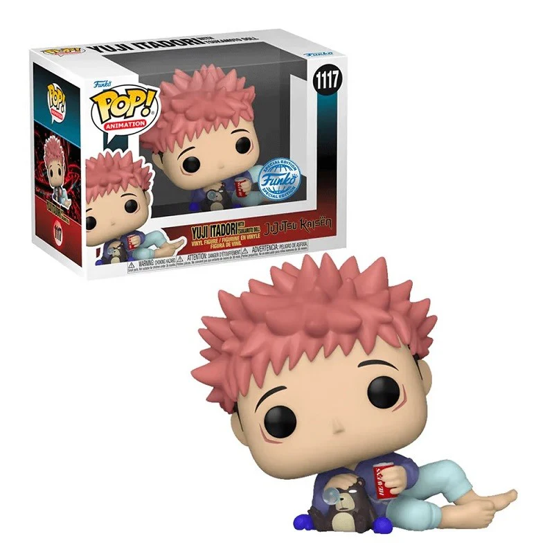 Jujutsu Kaisen - Yuji Itadori with Tsukamoto Doll Pop! Vinyl Figure