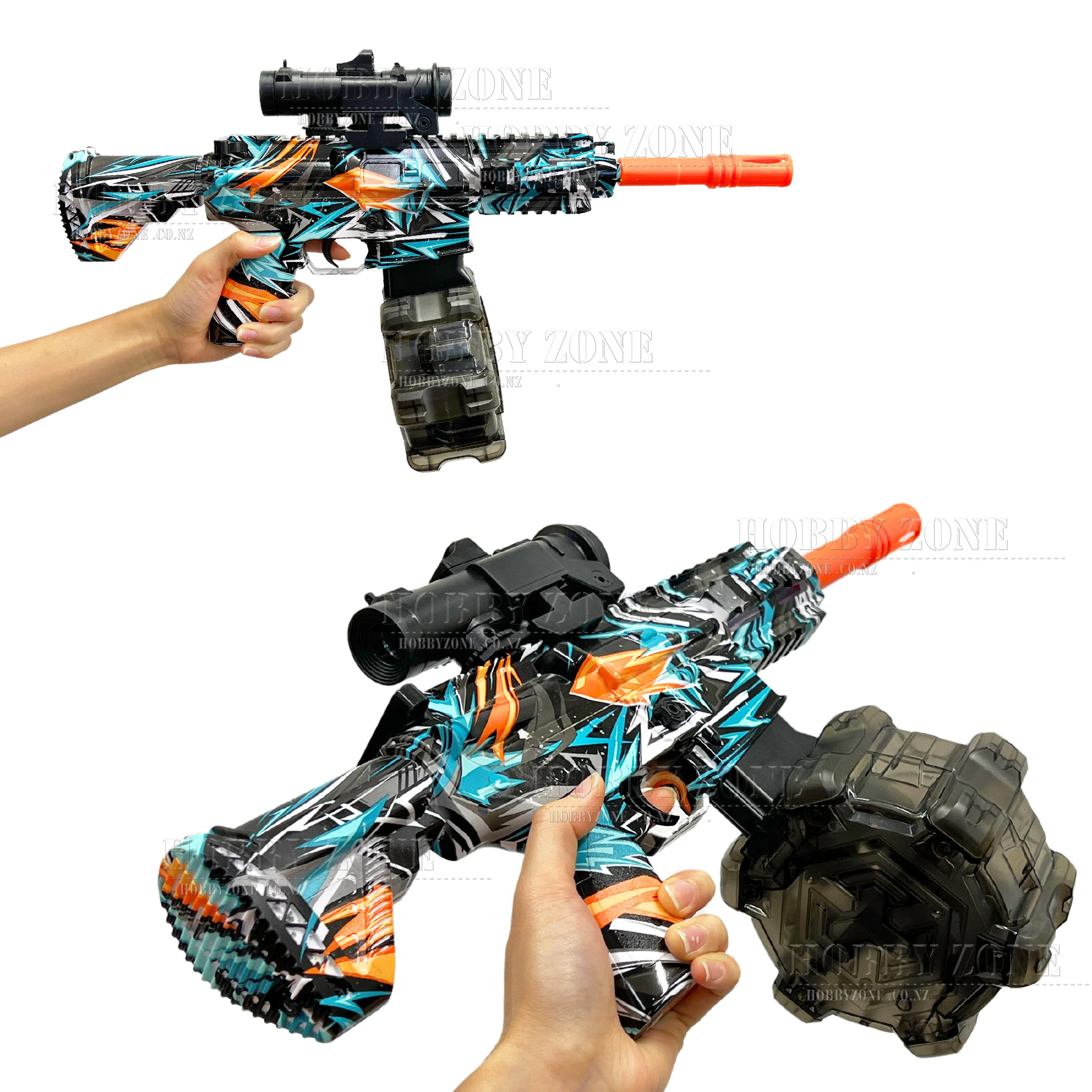 [R18+] "Light Trails" LJ M416 Gel Ball Blaster [ID Check Required] - Image 4