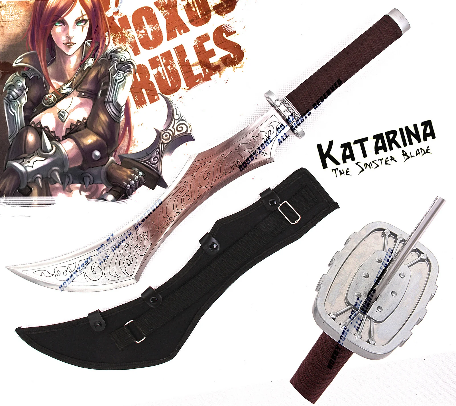 League of Legends LOL the Sinister Blade the Assasin Double Knives of Katarina