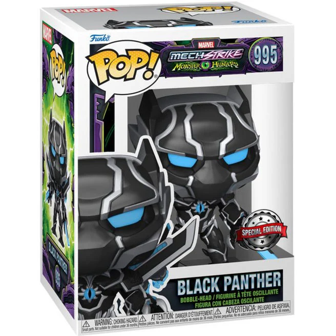 Marvel Mech Strike: Monster Hunters - Black Panther Pop! Vinyl Figure