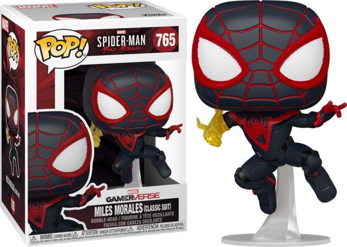 Marvel Spider-Man - Miles Morales (Classic Suit) Pop! Vinyl Figure