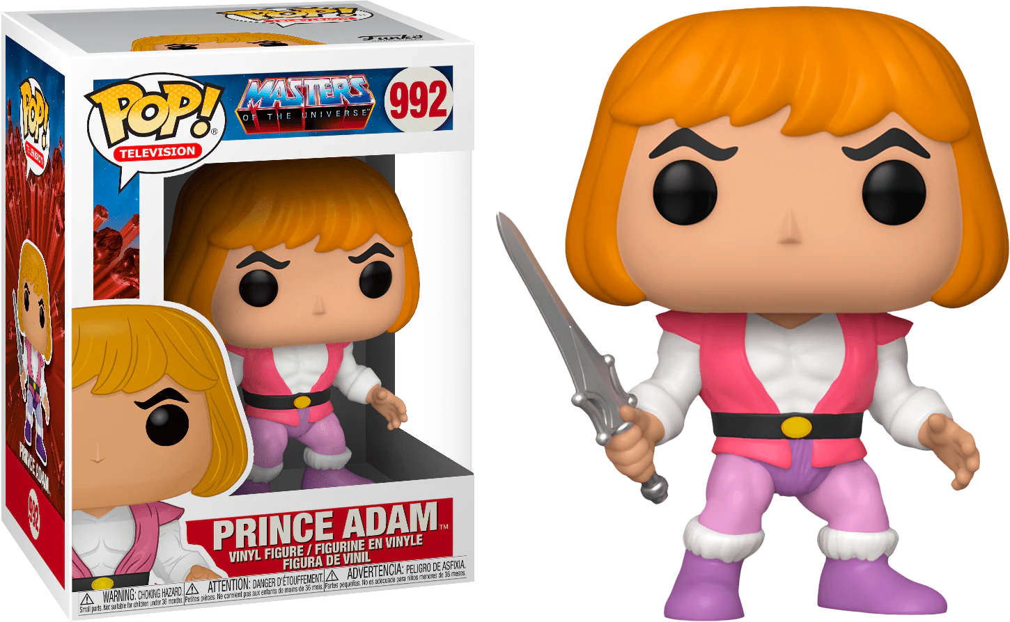 Masters of the Universe - Prince Adam Pop! Vinyl Figure