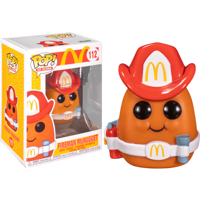 McDonald's - Fireman Nugget Pop! Vinyl Figure