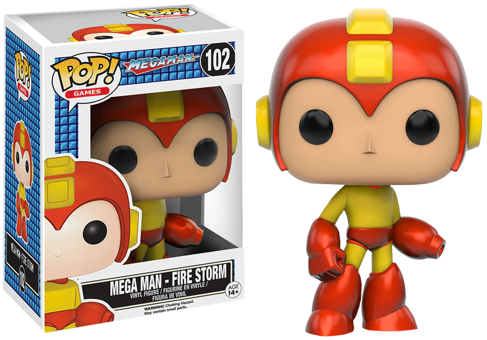 Mega Man - Fire Storm Mega Man Pop! Vinyl Figure