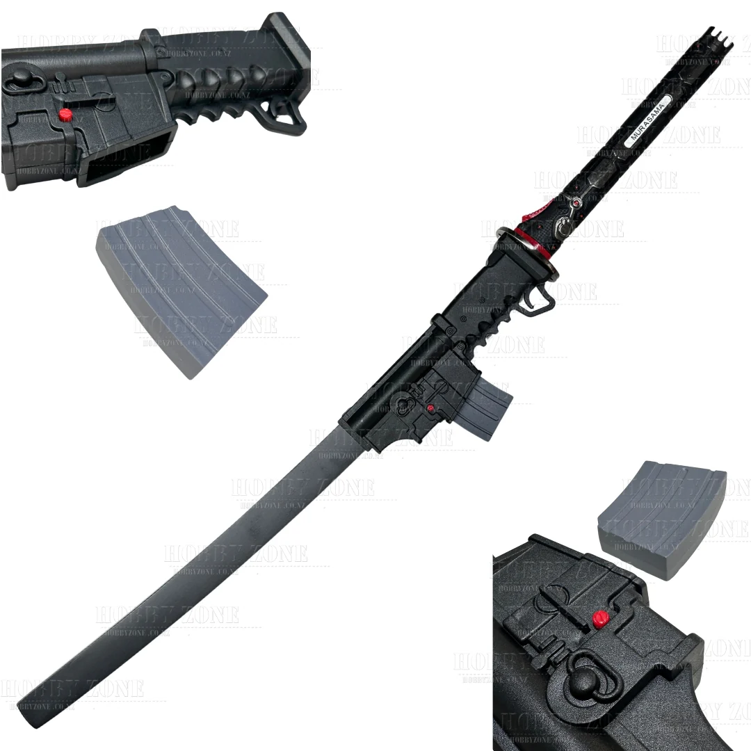 Metal Gear Rising – Jetstream Sam’s High Frequency Katana – Rifle Sheath Murasama Sword - Image 3