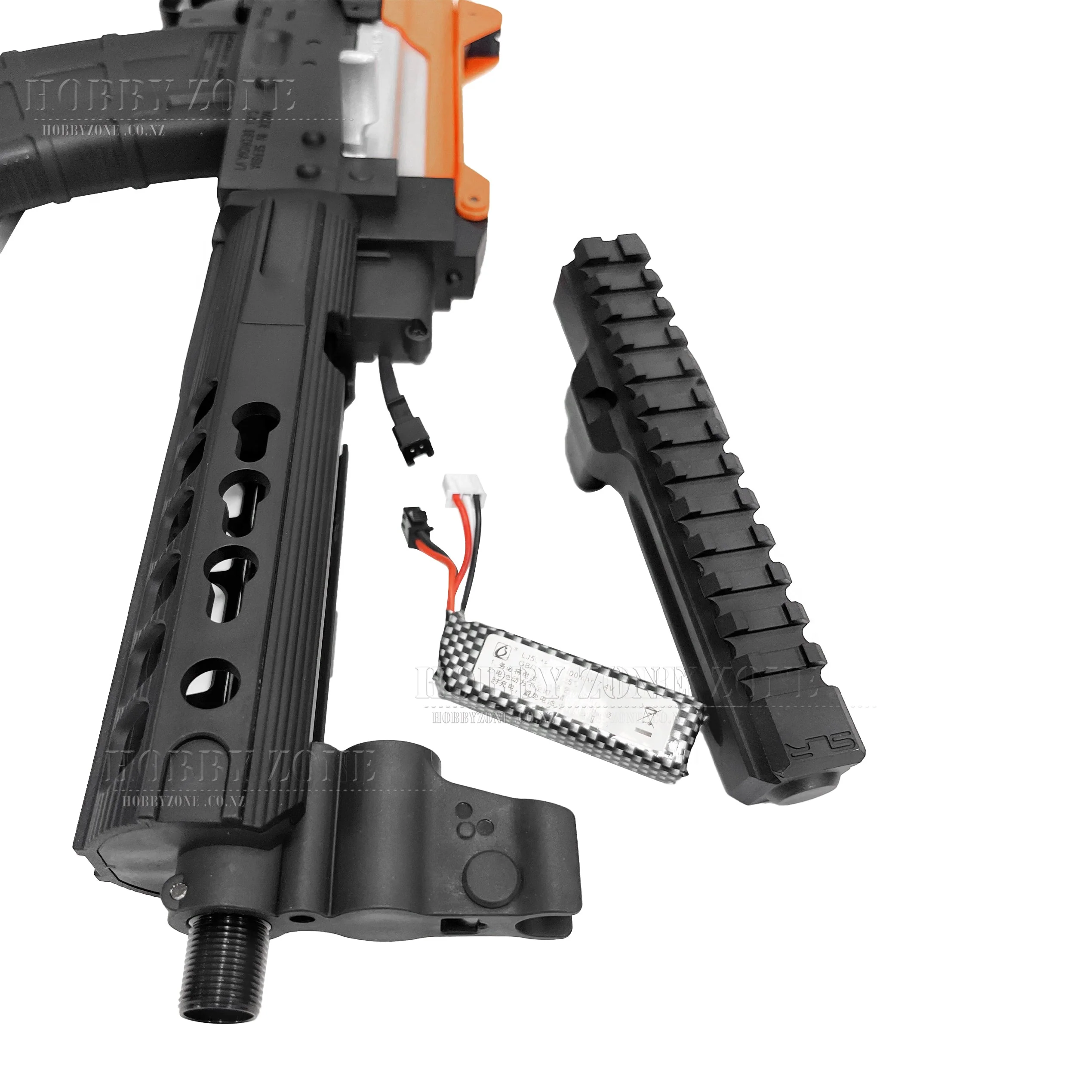 "Molten Magma" SLR AK-74U Upgraded Version Gel Ball Blaster [ID Check R18 + Requires Any One Membership: Airsoft, Paintball, or NZDA] - Image 2