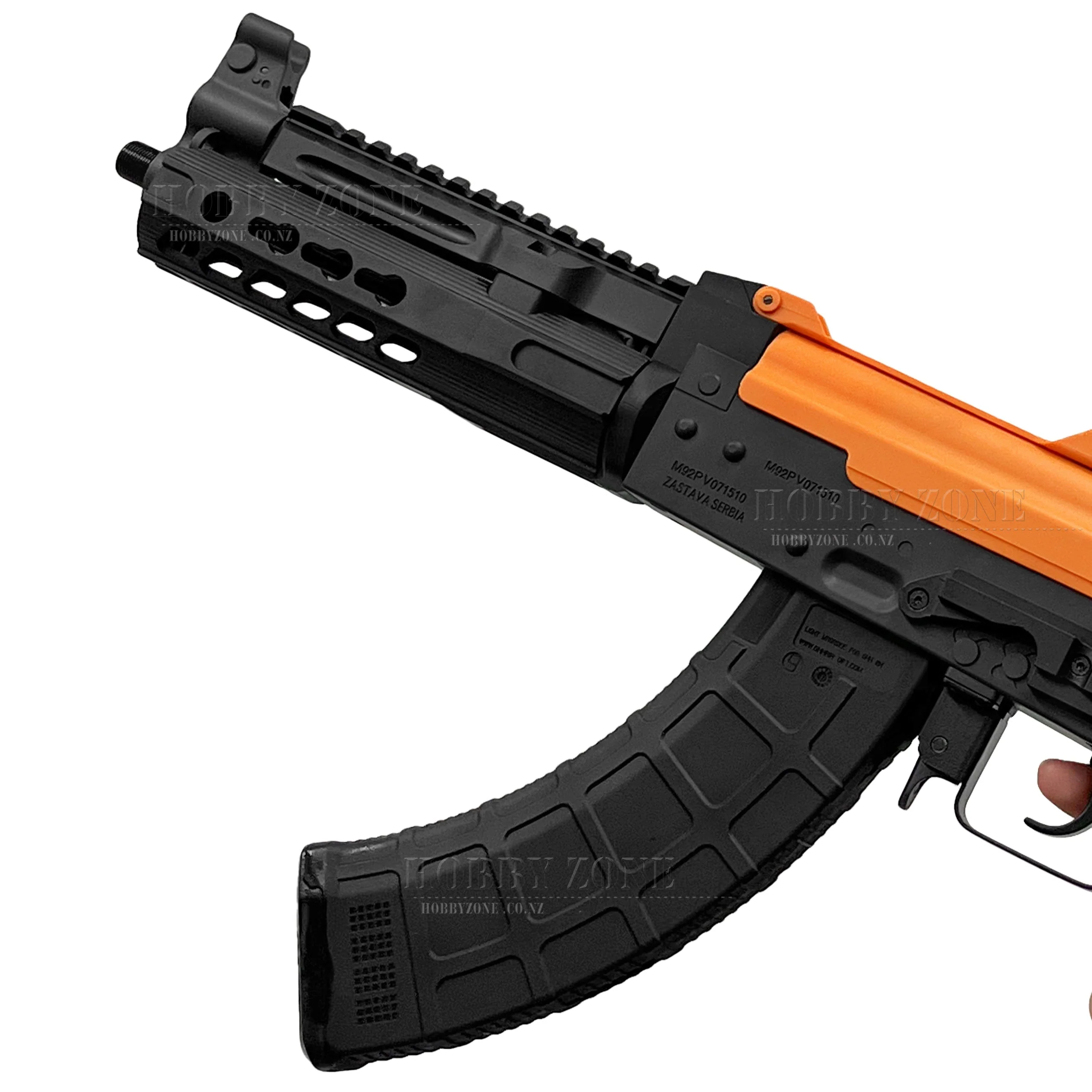 "Molten Magma" SLR AK-74U Upgraded Version Gel Ball Blaster [ID Check R18 + Requires Any One Membership: Airsoft, Paintball, or NZDA] - Image 5