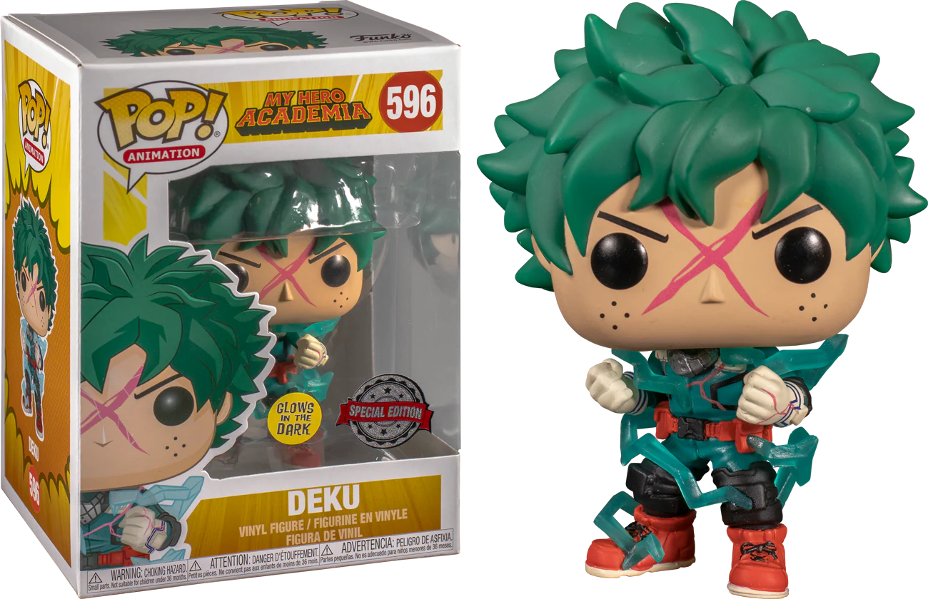 My Hero Academia - Deku Full Cowl Glow in the Dark Pop! Vinyl Figure