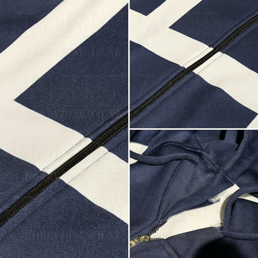 My Hero Academia – U.A. High School Gym Uniform Zip-Up Hoodie – Class 1-A Cosplay Jacket - Image 3