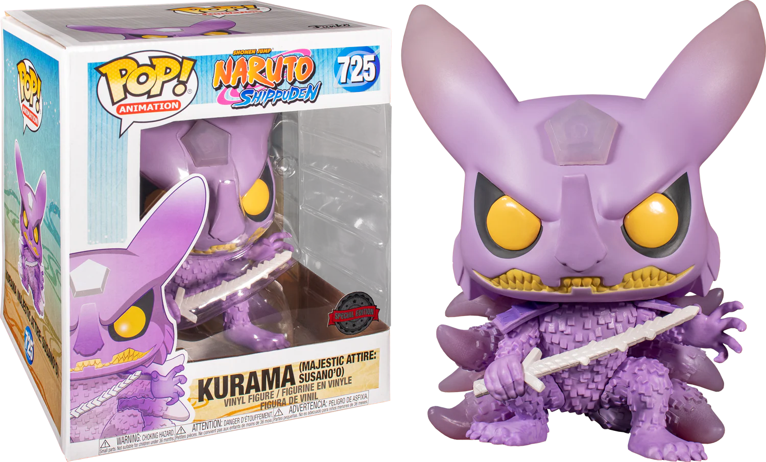 Naruto Shippuden - Kurama (Majestic Attire: Susano'o) 6" Pop! Vinyl Figure