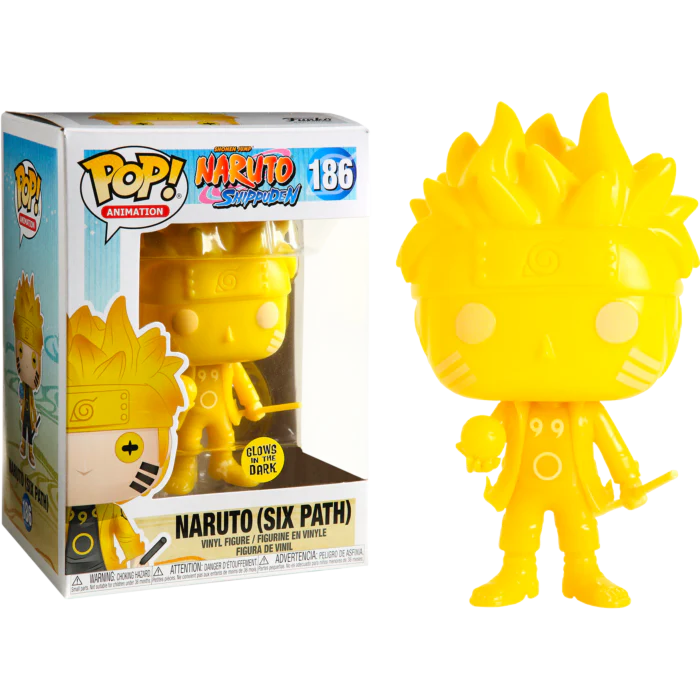 Naruto Shippuden - Naruto Six Path (Yellow) Glow in the Dark Pop! Vinyl Figure