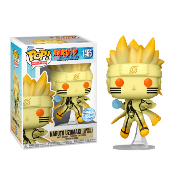 Naruto Shippuden - Naruto Uzumaki in Kurama Link Mode with Rasengan Pop! Vinyl Figure