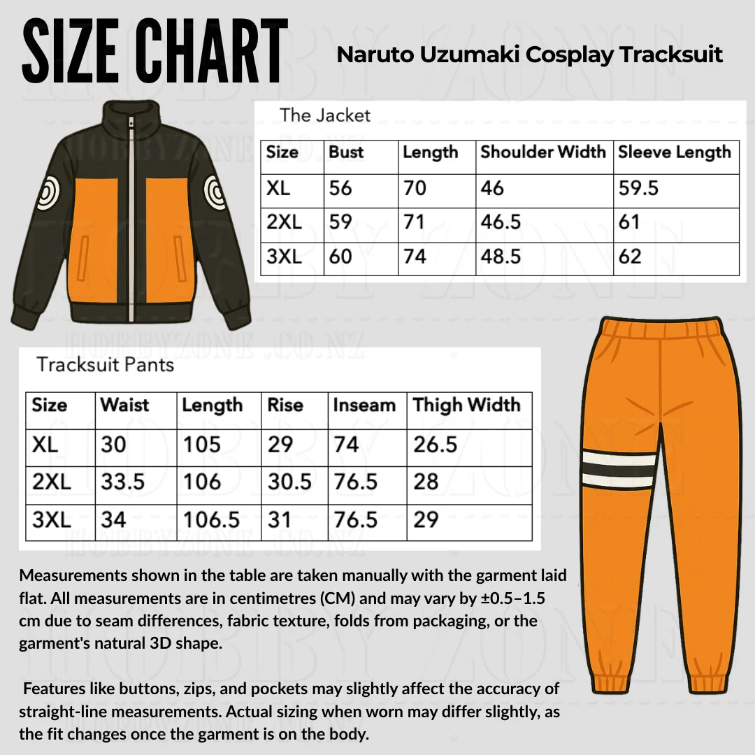 Naruto Uzumaki Cosplay Tracksuit Jacket and Pants - Image 2