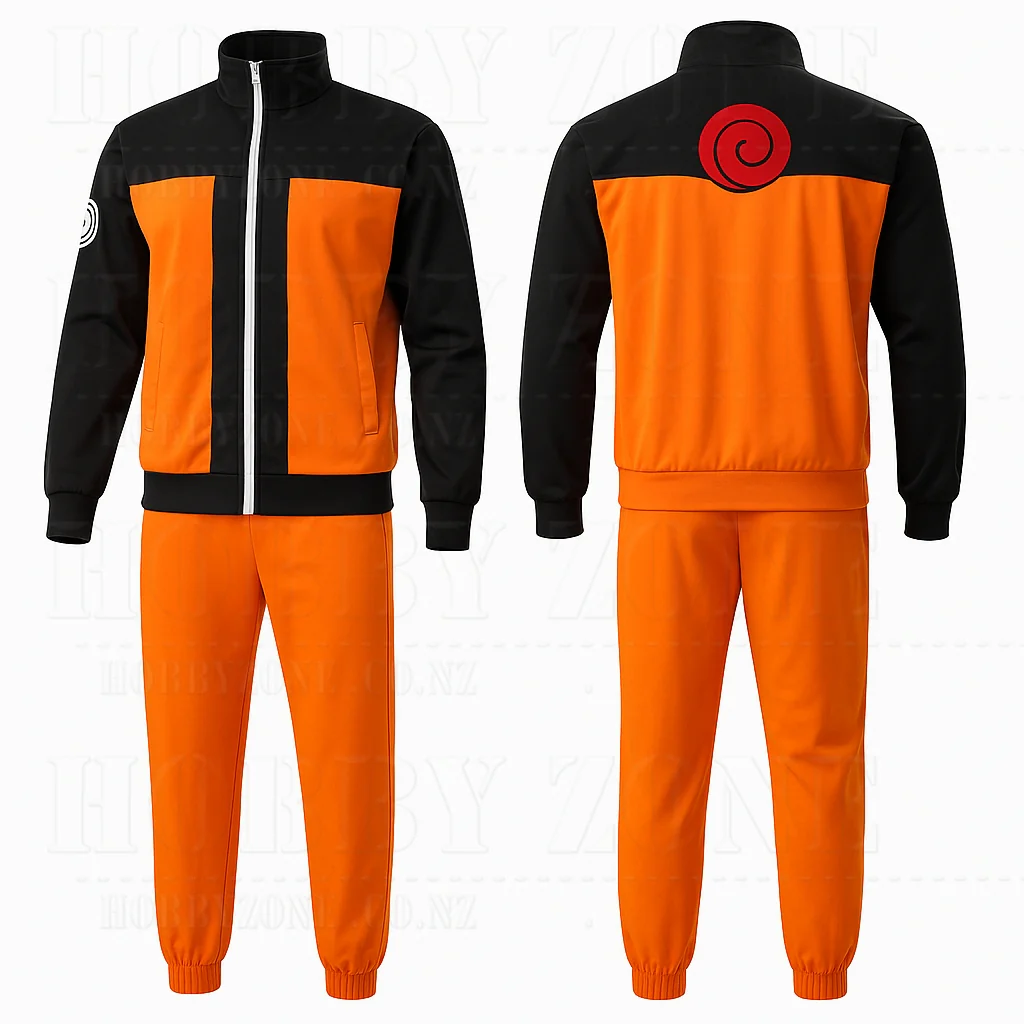 Naruto Uzumaki Cosplay Tracksuit Jacket and Pants - Image 4