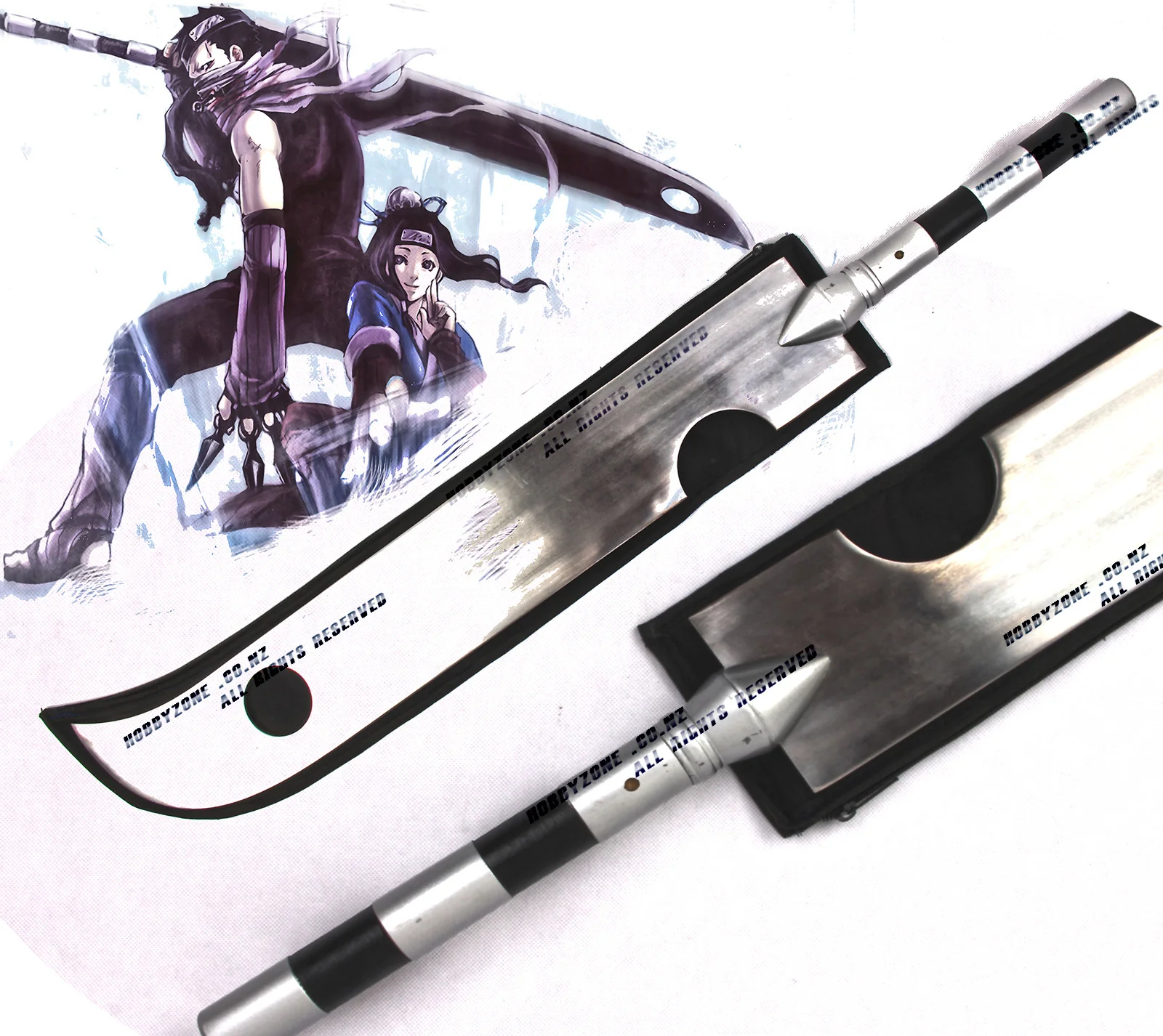 Naruto – Zabuza Momochi’s Kubikiribōchō Sword – Demon of the Hidden Mist Blade - Image 2