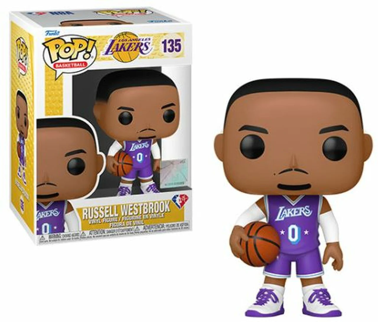 NBA: Lakers - Russell Westbrook Convention Exclusive 2021 Pop! Vinyl Figure