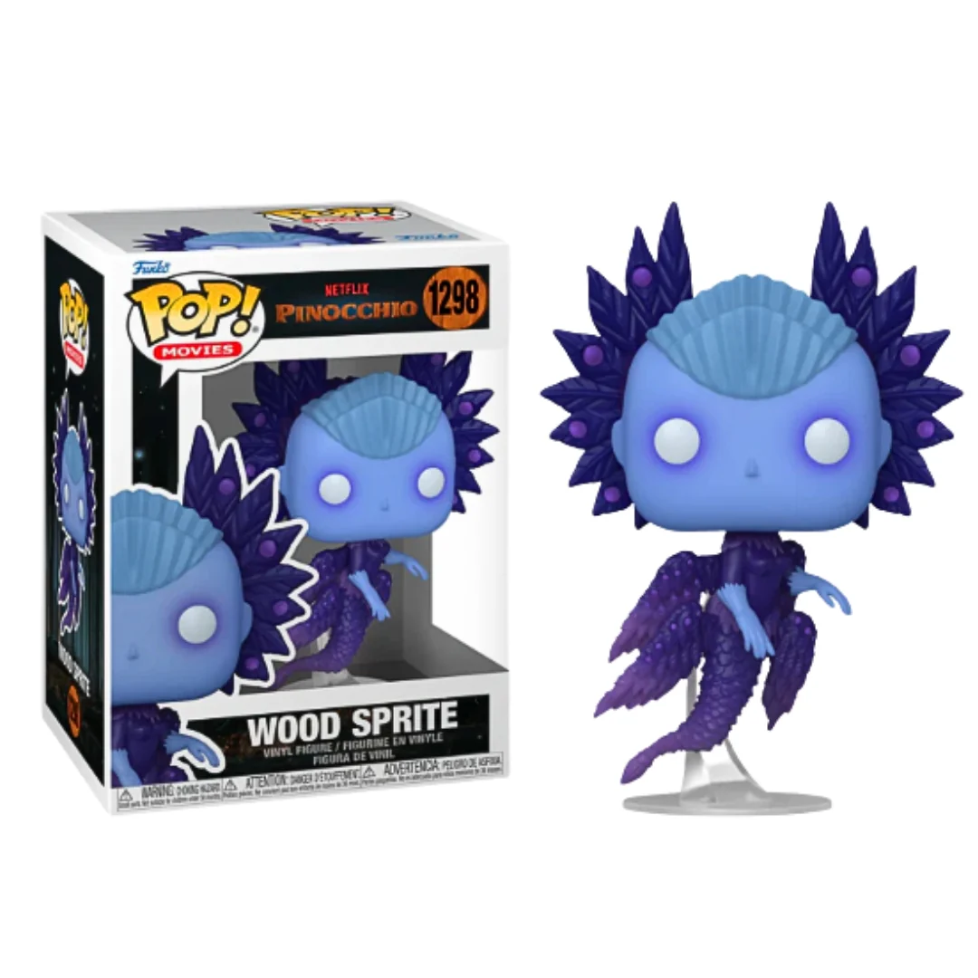 Netflix Pinocchio – Wood Sprite with Glowing Eyes and Feathered Wings Pop! Vinyl Figure