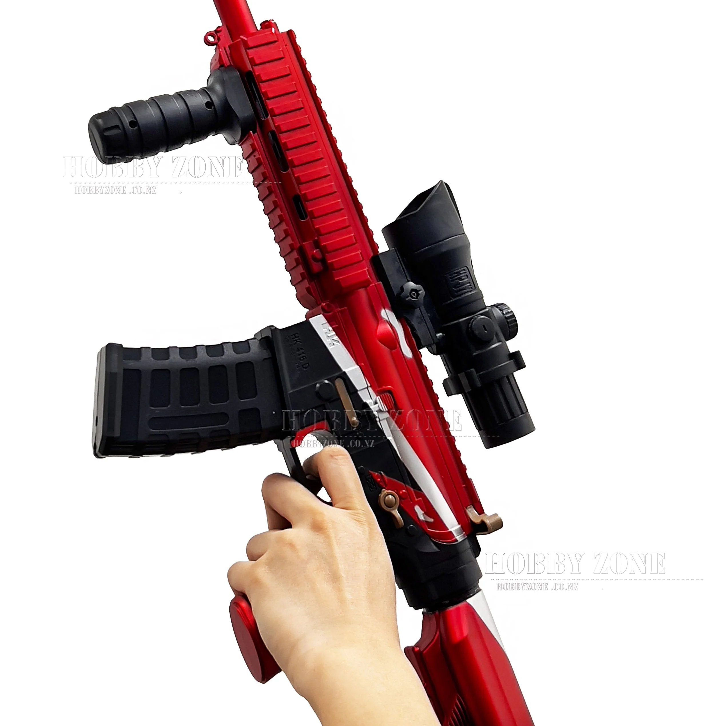 [R18+] "Noble Ruby" KHL Mini HK416D Gel Ball Blaster [ID Check Required] - Image 4