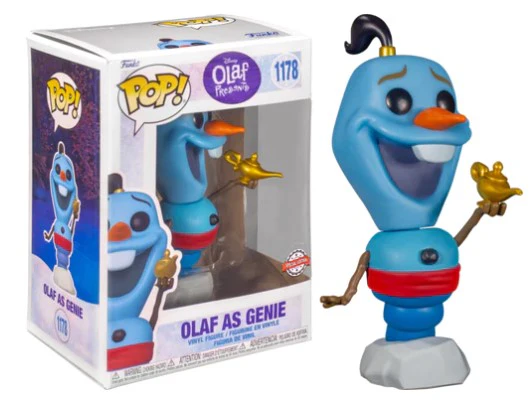 Disney Olaf Presents: - Olaf as Genie Pop! Vinyl Figure