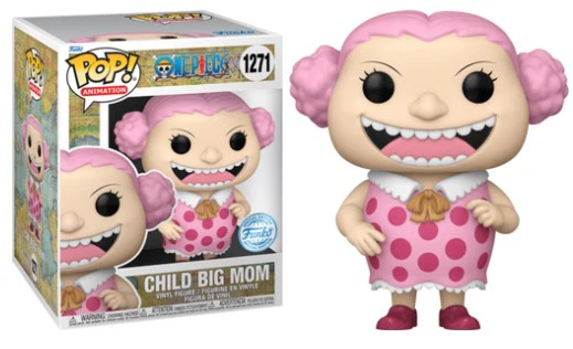 One Piece - Child Big Mom 6" Wide Eyed Grin Pop! Vinyl Figure