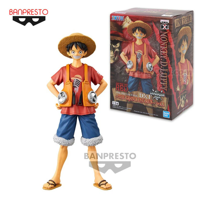 One Piece DXF The Grandline Men Vol.1 Monkey. D. Luffy Figurine