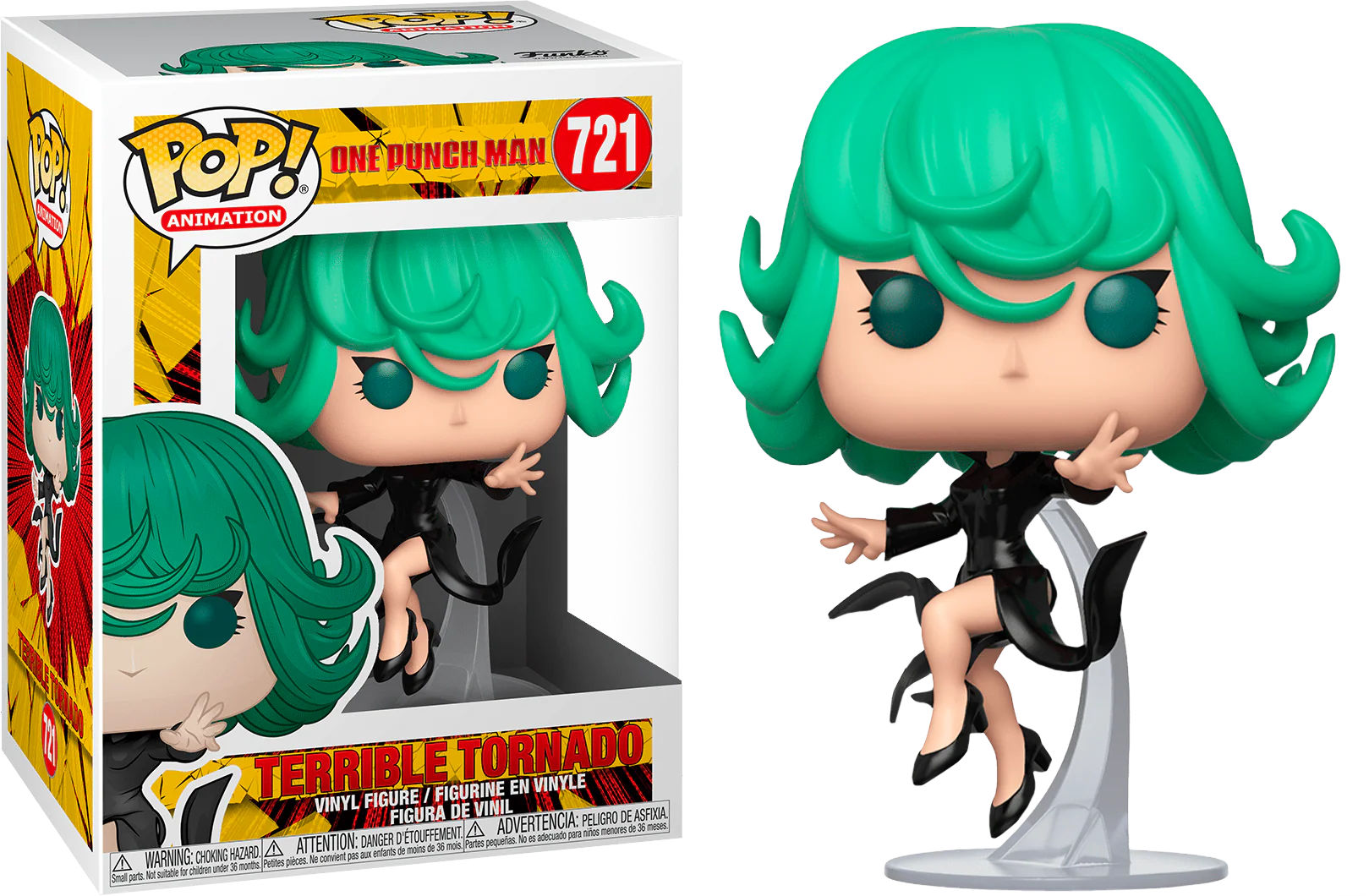 One Punch Man - Terrible Tornado Pop! Vinyl Figure