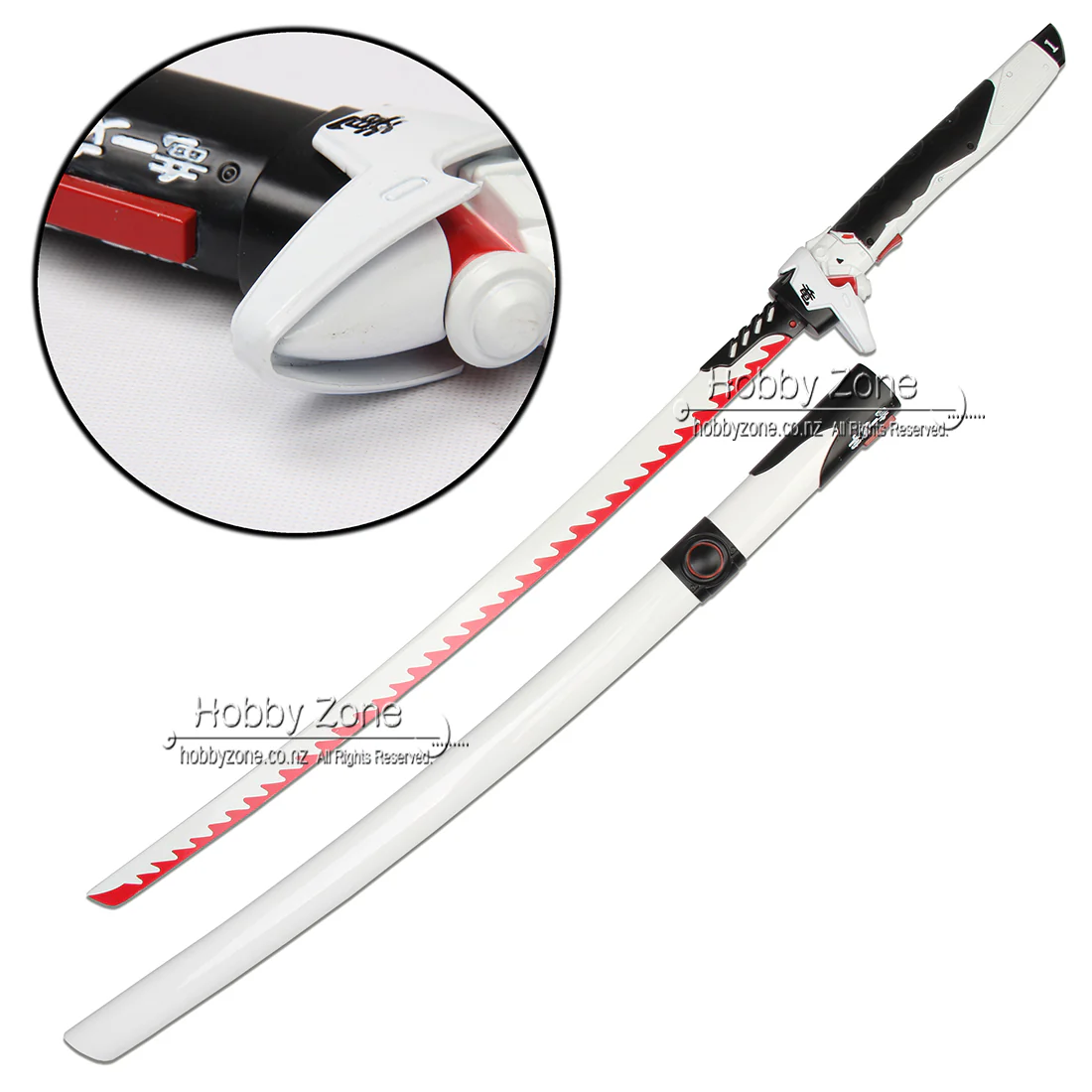 Overwatch - Summer Game Genji - White Dragonblade Sword