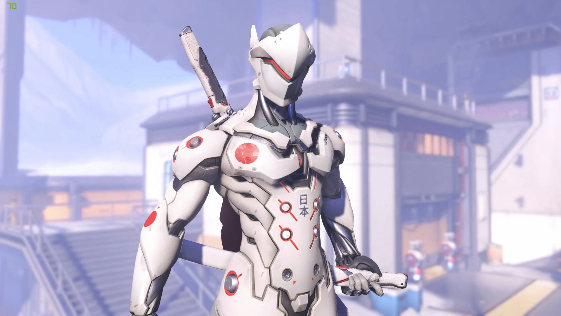 Overwatch - Summer Game Genji - White Dragonblade Sword - Image 2