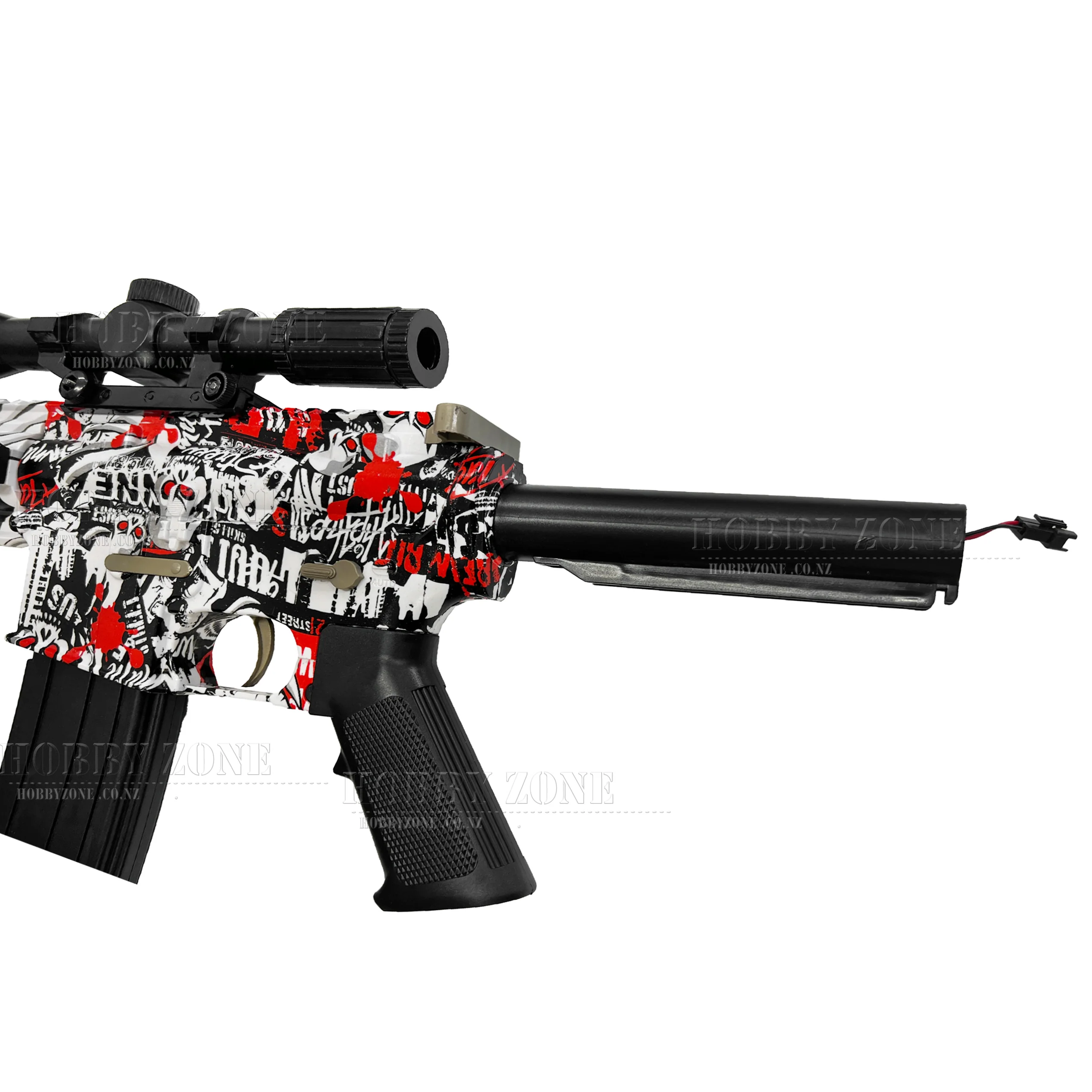 [R18+] "Plum Coulis" M4 Gel Ball Blaster [ID Check Required] - Image 3