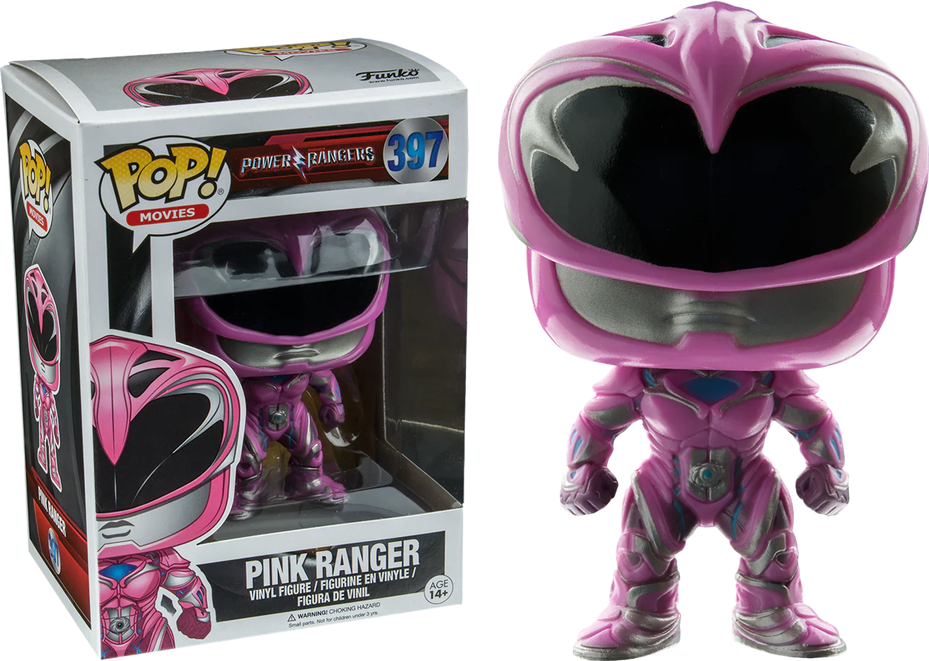 Power Rangers Movie - Pink Power Ranger Strong Stance Pop! Vinyl Figure