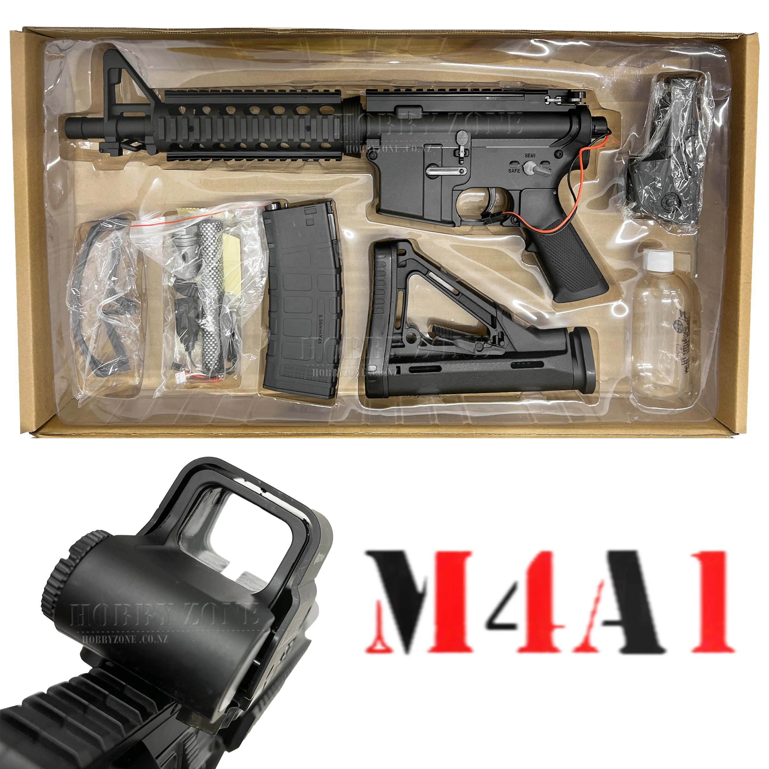 "Prune Jam" JM Gen 8 M4A1 Gel Ball Blaster [ID Check R18 + Requires Any One Membership: Airsoft, Paintball, or NZDA] - Image 2