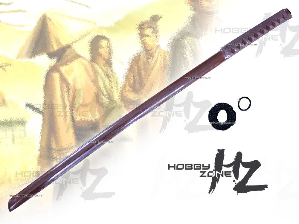 Purple Wooden Samurai Bokken Practice Katana Sword