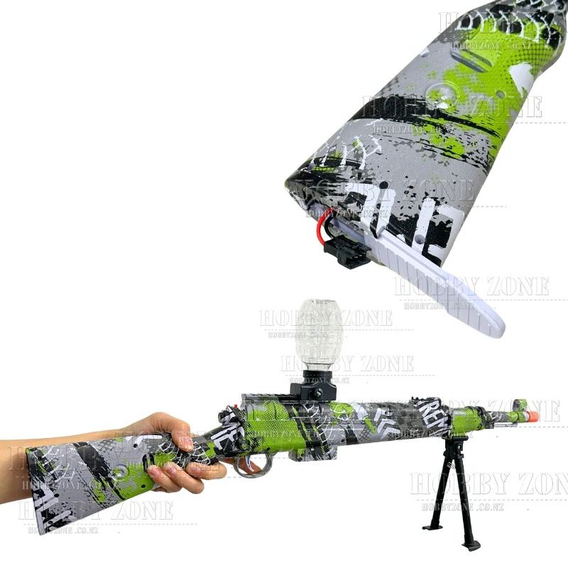[R18+] "Frothy Matcha" Rifle Gel Ball Blaster [ID Check Required] - Image 2