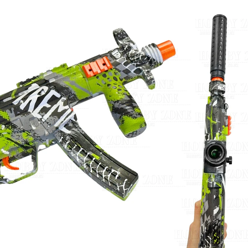 [R18+] "Green Curry with Rice" MP5 Submachine Gel Ball Blaster [ID Check Required] - Image 3