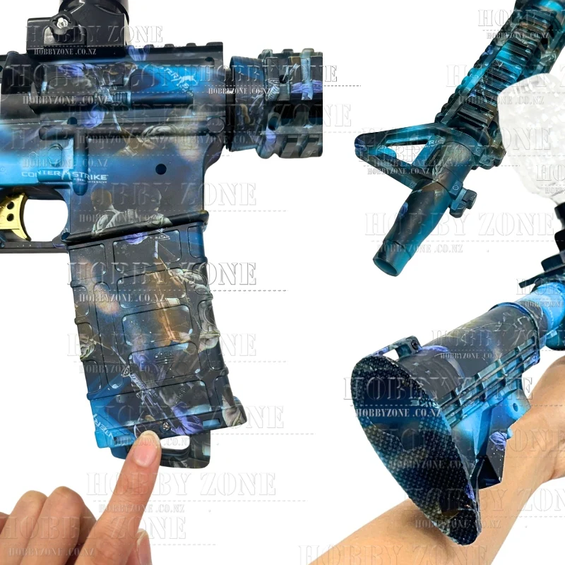 [R18+]  "Midnight Sky" M4 Gel Ball Blaster [ID Check Required] - Image 4