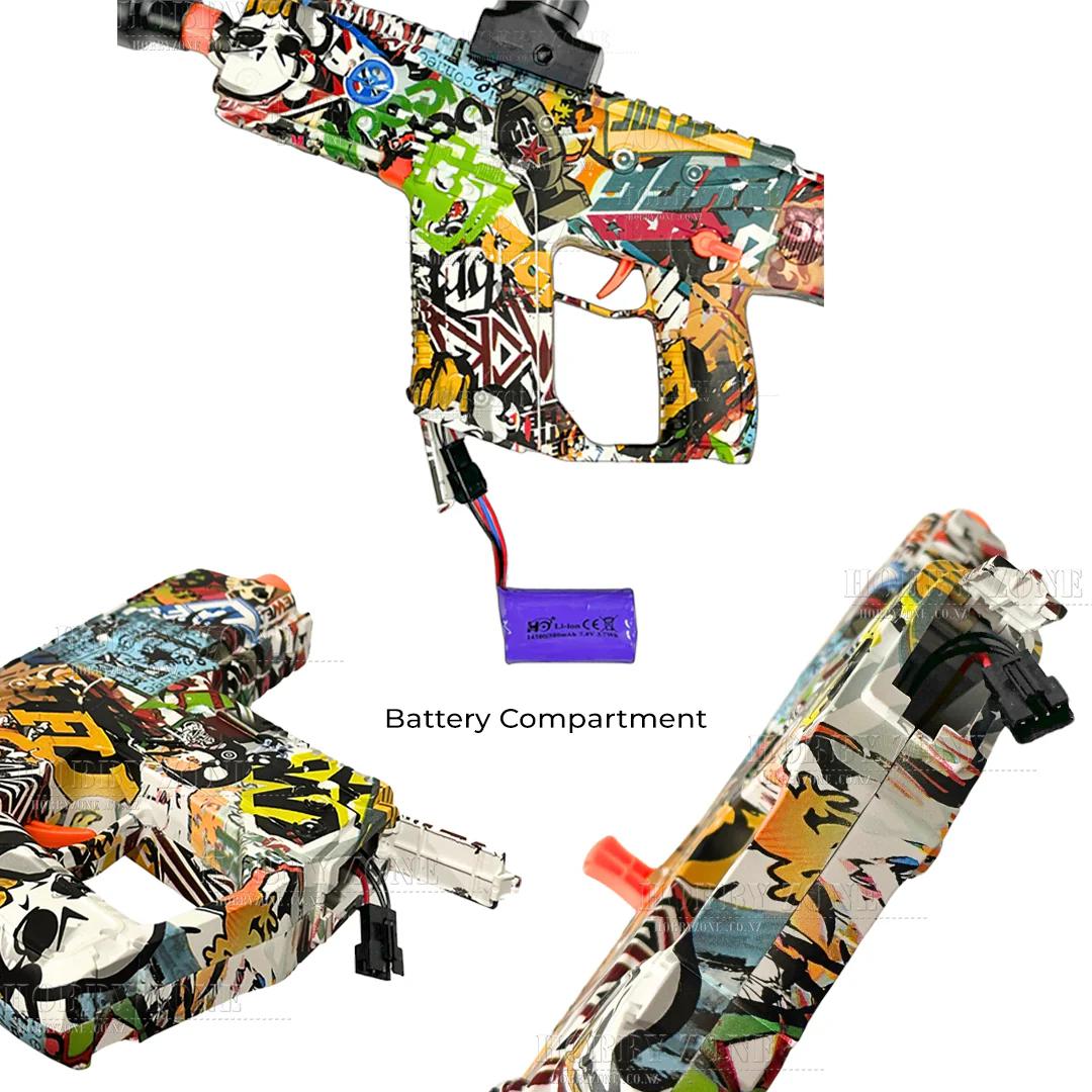 [R18+] "Red Rocks Canyon" Kriss Vector Mini SMG Gel Ball Blaster [ID Check Required] - Image 3