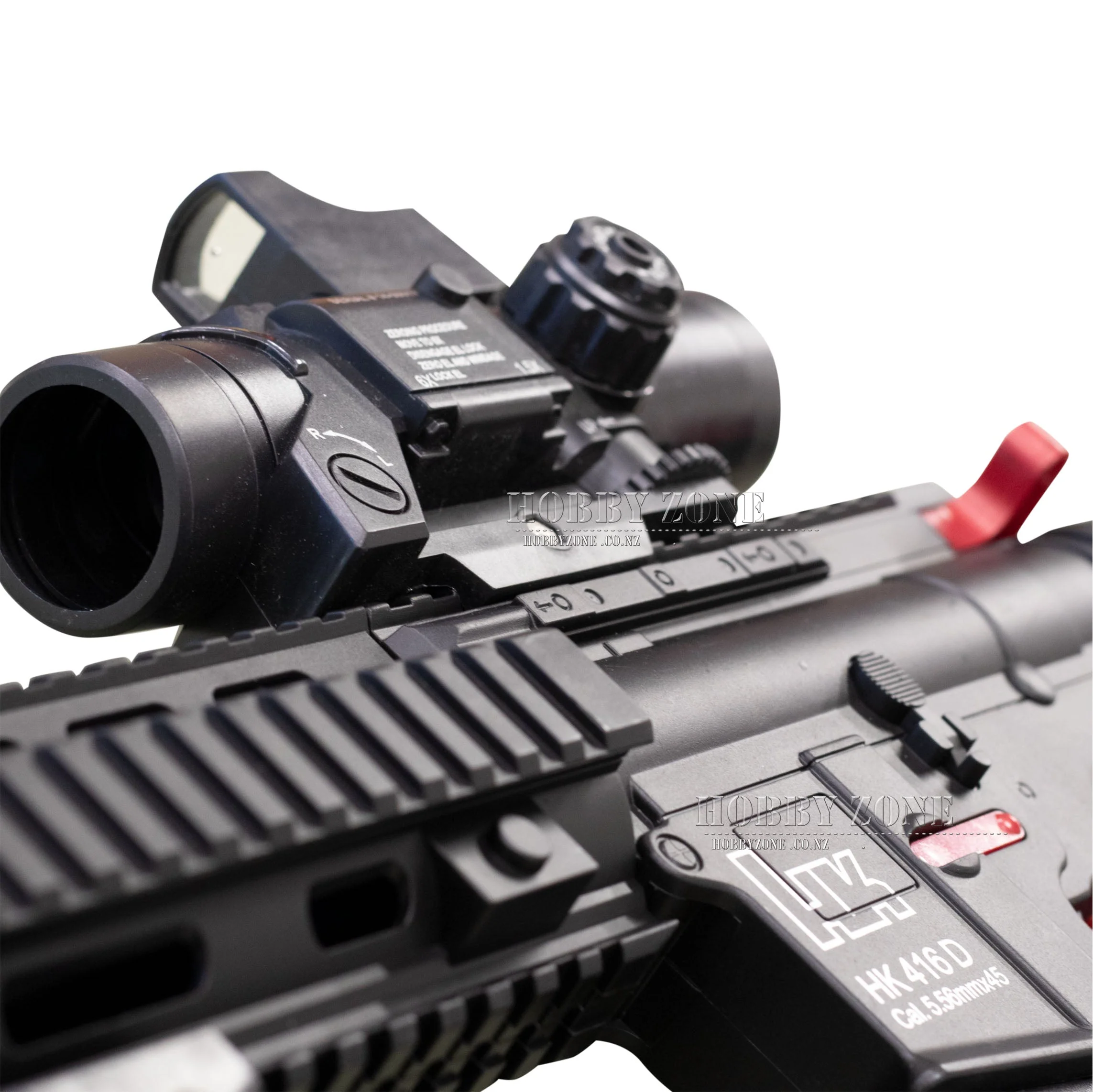 "Raspberry Truffle"  HD HK416D Gel Ball Blaster [ID Check R18 + Requires Any One Membership: Airsoft, Paintball, or NZDA] - Image 5