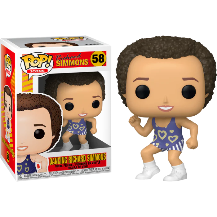 Richard Simmons Dancing Pop! Vinyl Figure